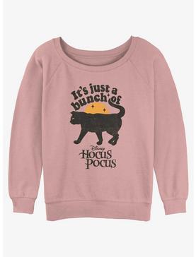 Plus Size Disney Hocus Pocus Black Cat Binx Girls Slouchy Sweatshirt, , hi-res