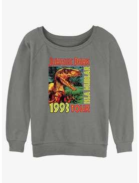 Jurassic Park Isla Nublar Tour Girls Slouchy Sweatshirt, , hi-res