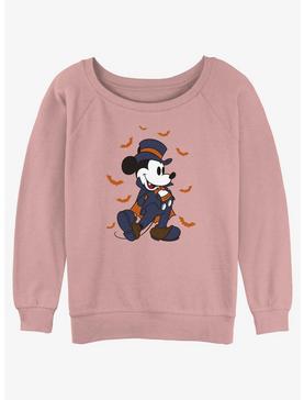 Disney Mickey Mouse Vampire Mickey Girls Slouchy Sweatshirt, , hi-res