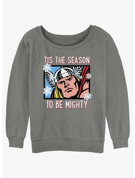 Marvel Thor Mighty Season Girls Slouchy Sweatshirt, , hi-res