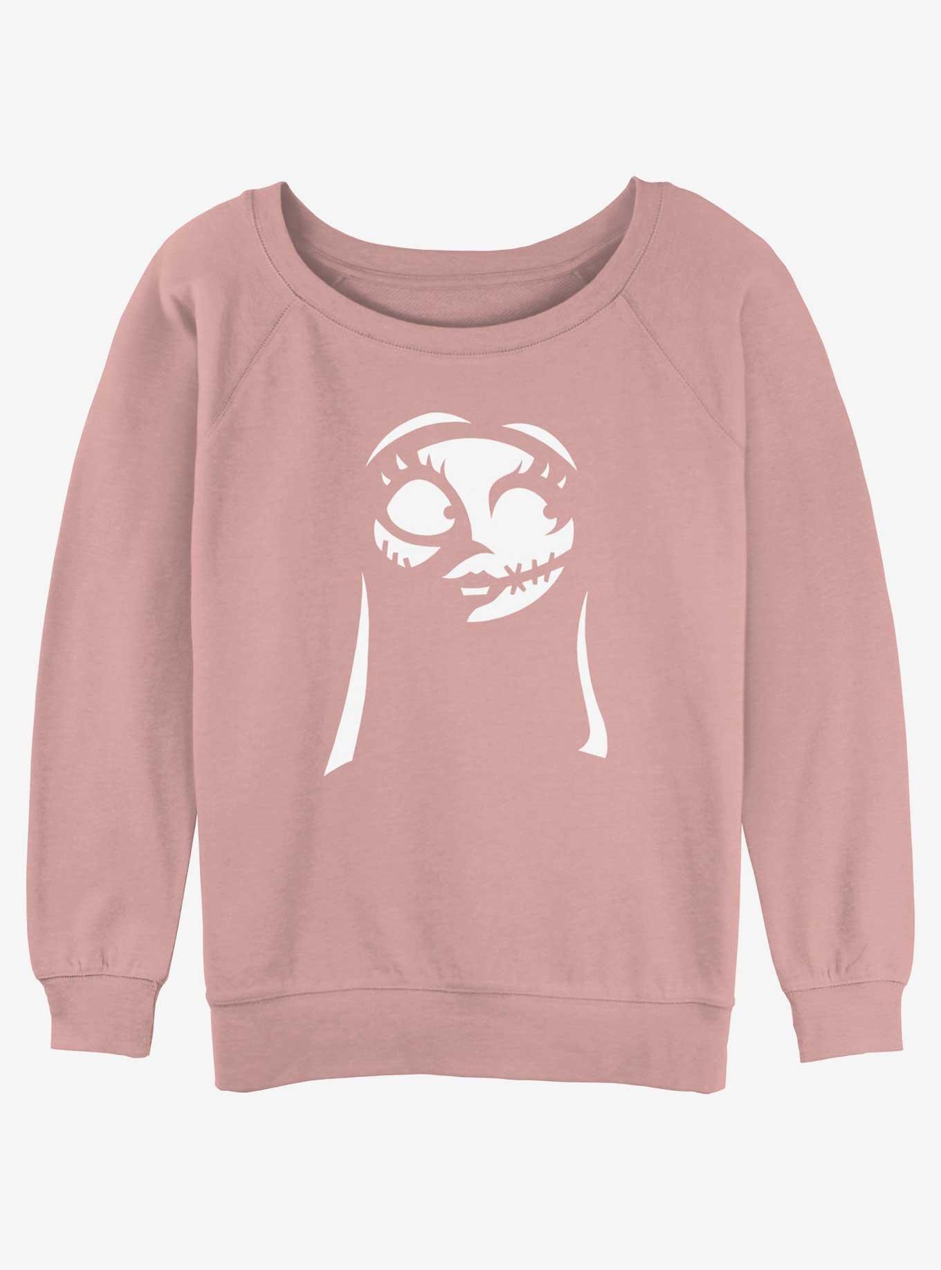 Disney The Nightmare Before Christmas His Sally Girls Slouchy Sweatshirt, , hi-res