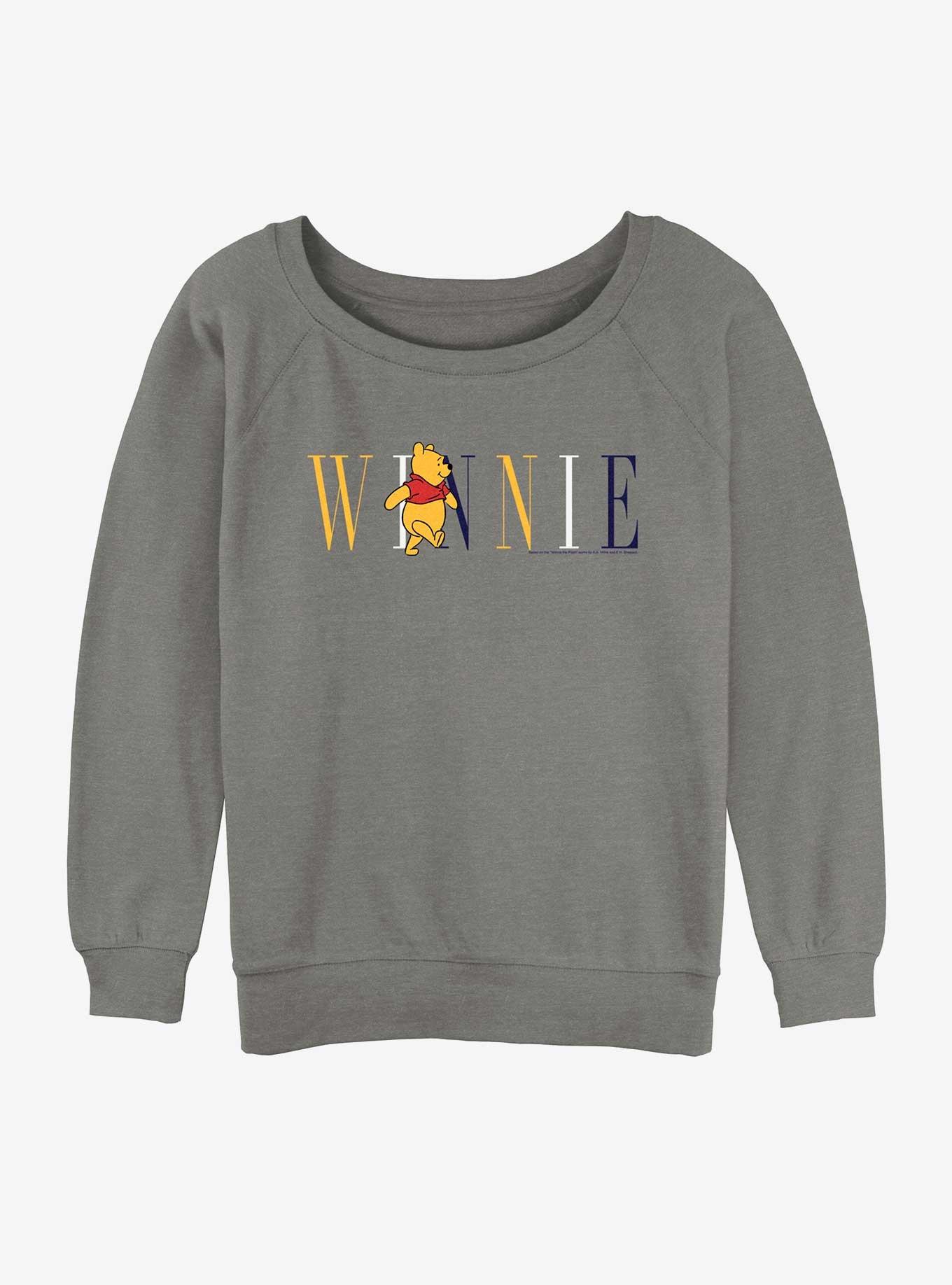 Disney Winnie The Pooh Fashion Girls Slouchy Sweatshirt, , hi-res