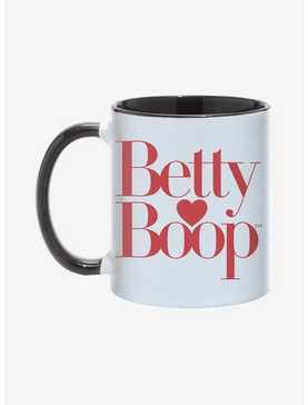 Betty Boop Red Logo Mug 11oz, , hi-res