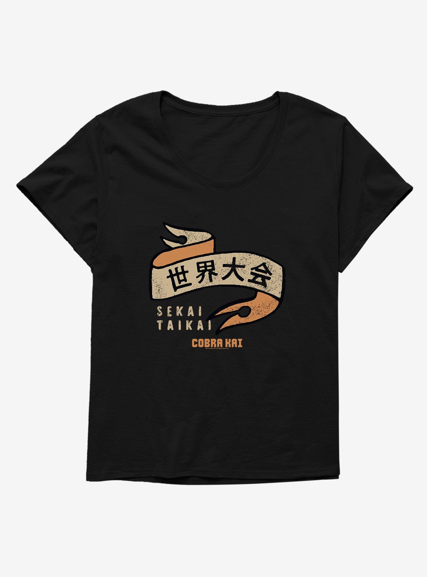 Cobra Kai Sekai Taikai Girls T-Shirt Plus Size, , hi-res