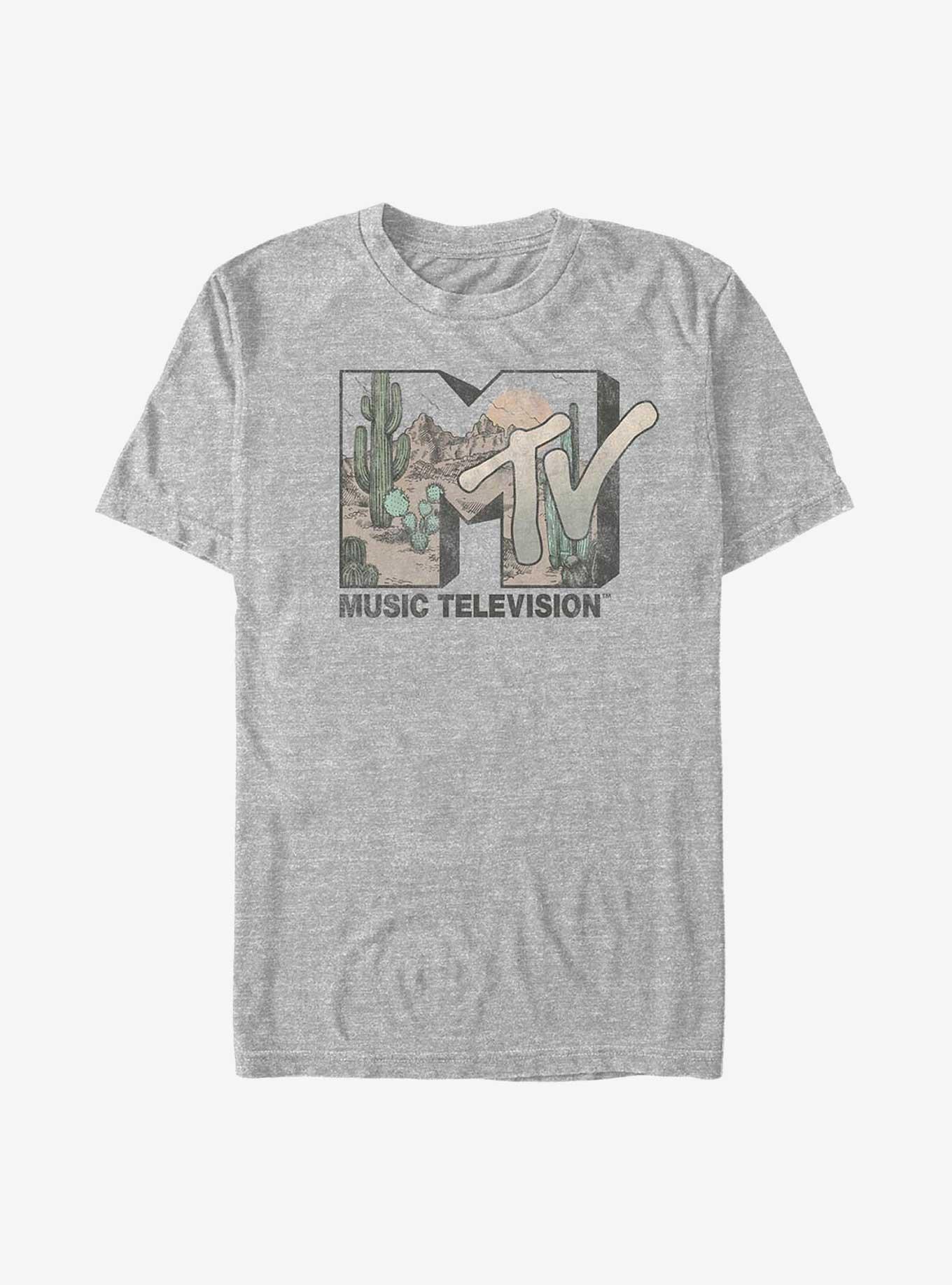MTV Desert Logo T-Shirt, ATH HTR, hi-res