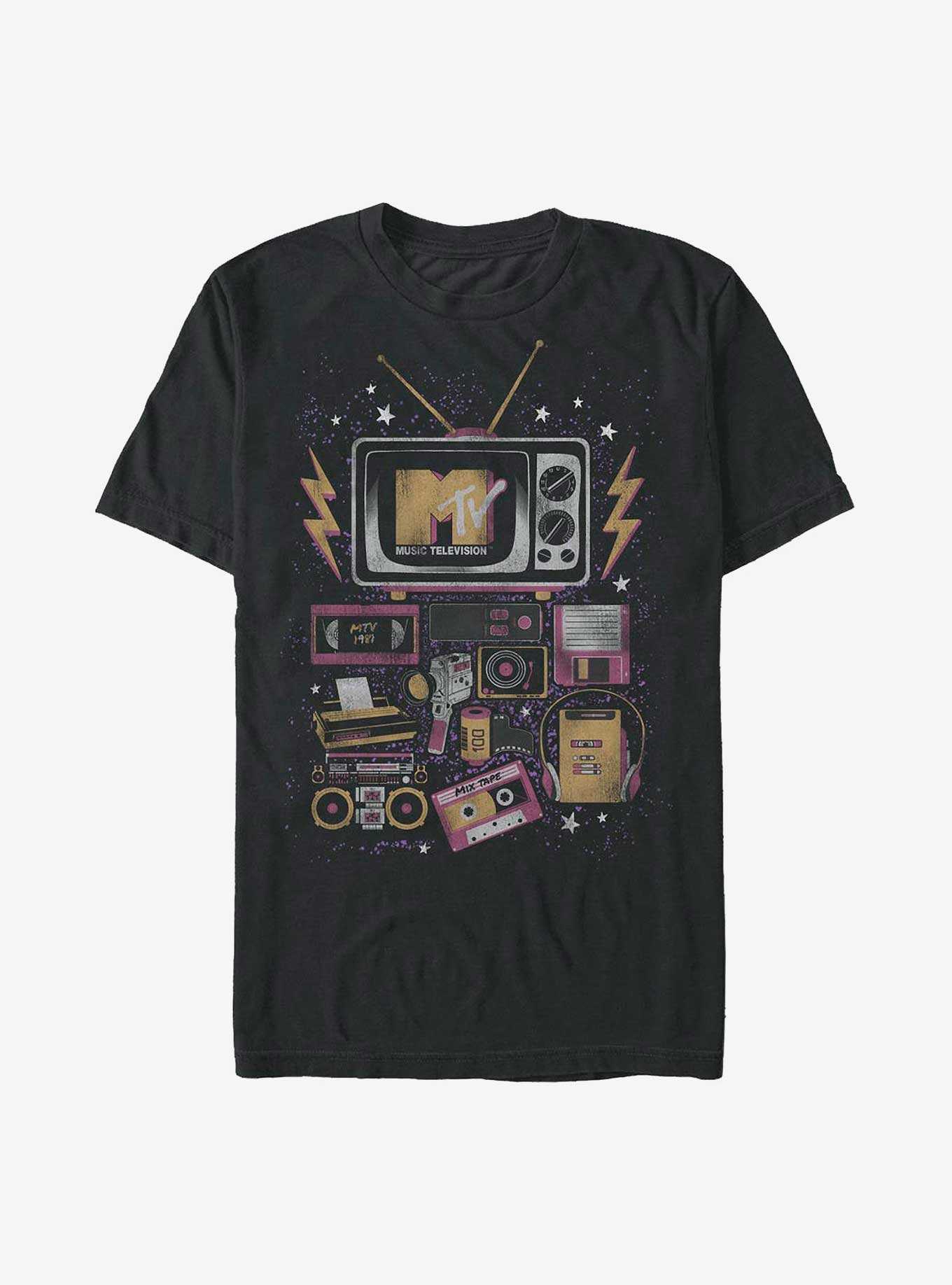 MTV Electronics Logo T-Shirt, , hi-res