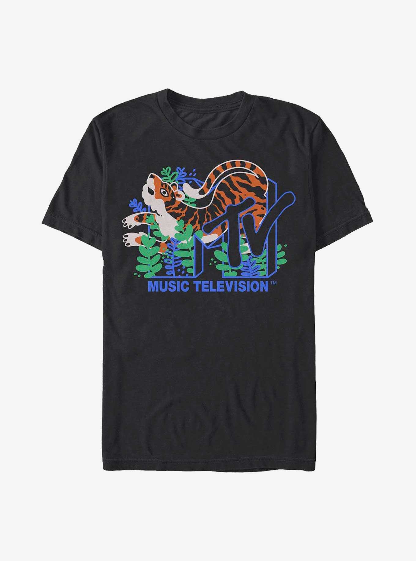 MTV Paperback Tiger Logo T-Shirt, , hi-res
