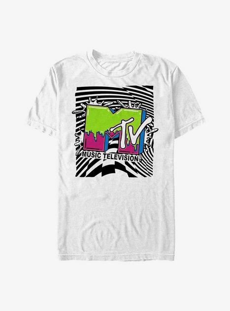 MTV Slime Logo T-Shirt - WHITE | Hot Topic