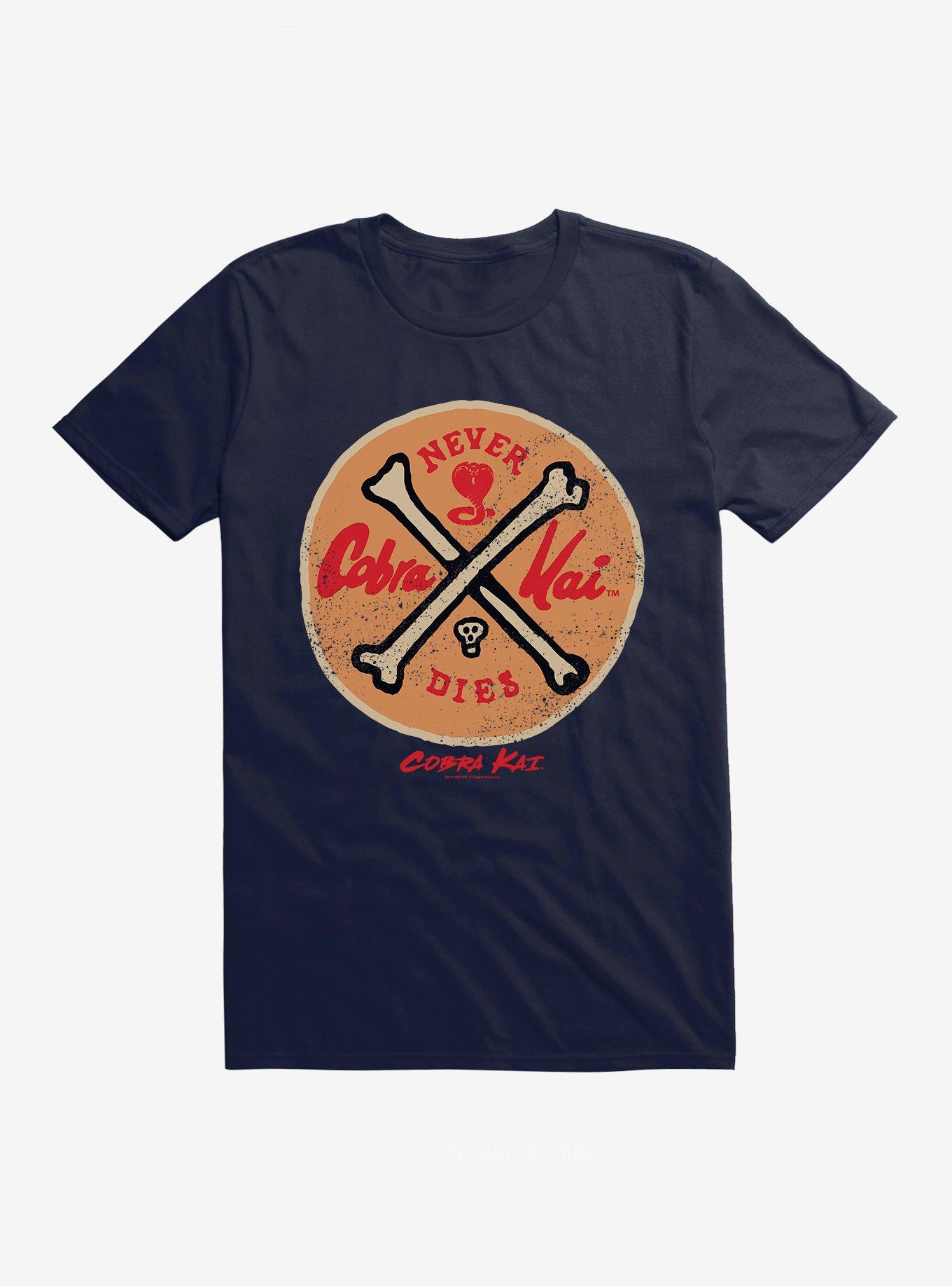 THRDLESS Cobra Kai Never Dies Emblem T-Shirt