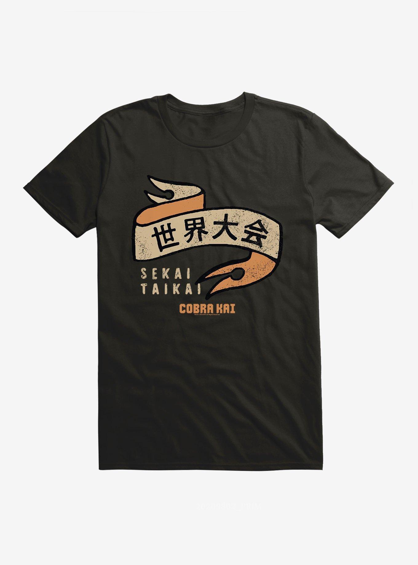 Cobra Kai Sekai Taikai T-Shirt, BLACK, hi-res