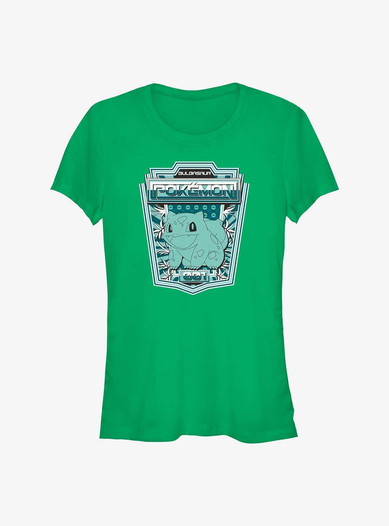 Pokemon Bulbasaur Badge Girls T-Shirt, , hi-res