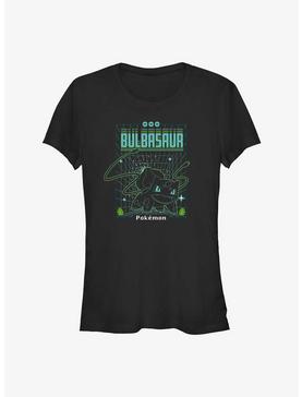 Pokemon Bulbasaur Grid Girls T-Shirt, , hi-res