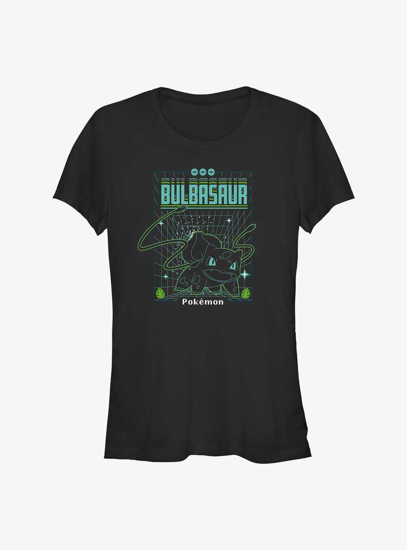 Pokemon Bulbasaur Grid Girls T-Shirt, , hi-res