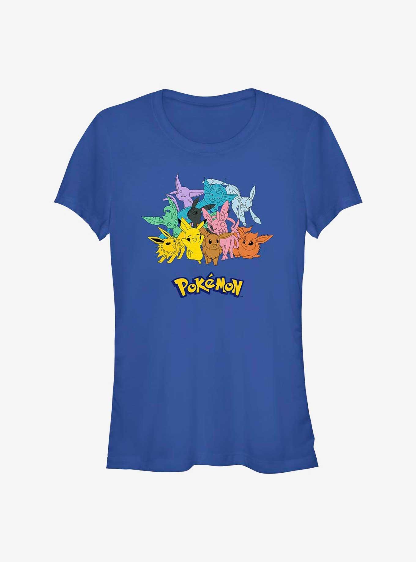 Pokemon Gotta Catch Eeveelutions Girls T-Shirt, , hi-res