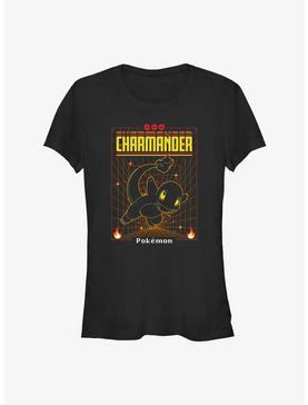 Pokemon Charmander Grid Girls T-Shirt, , hi-res