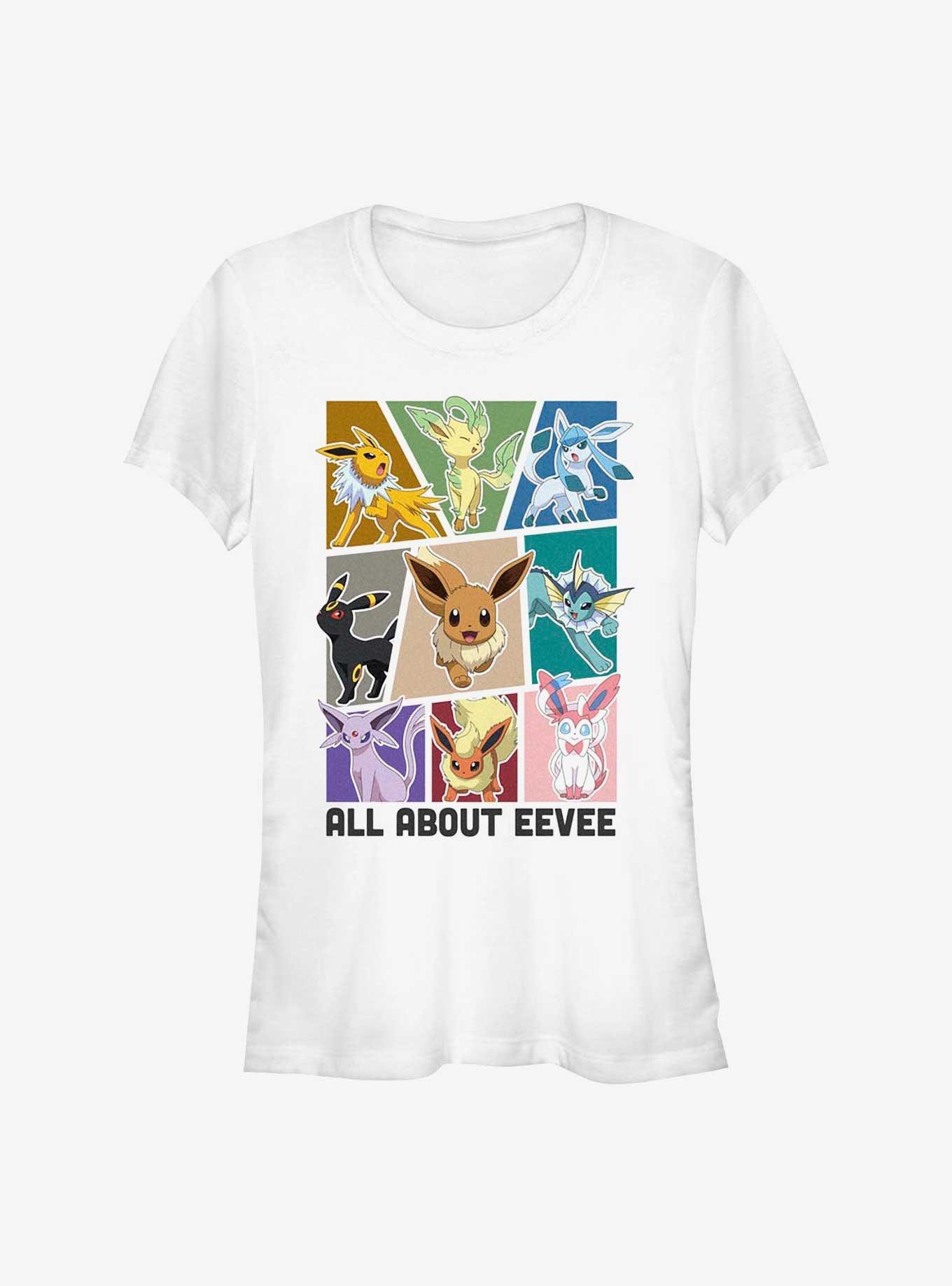 Pokemon Eevee Eeveelution Girls T-Shirt, , hi-res
