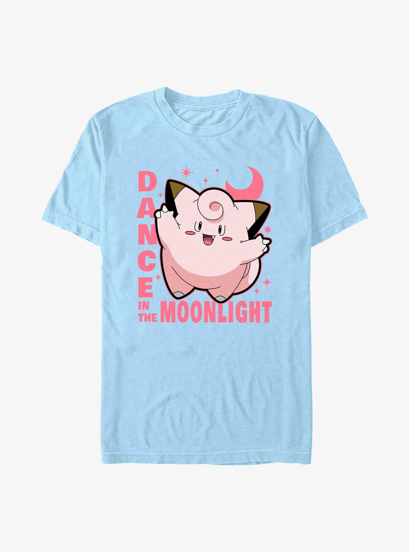 Pokemon Clefairy Dance In The Moonlight T-Shirt