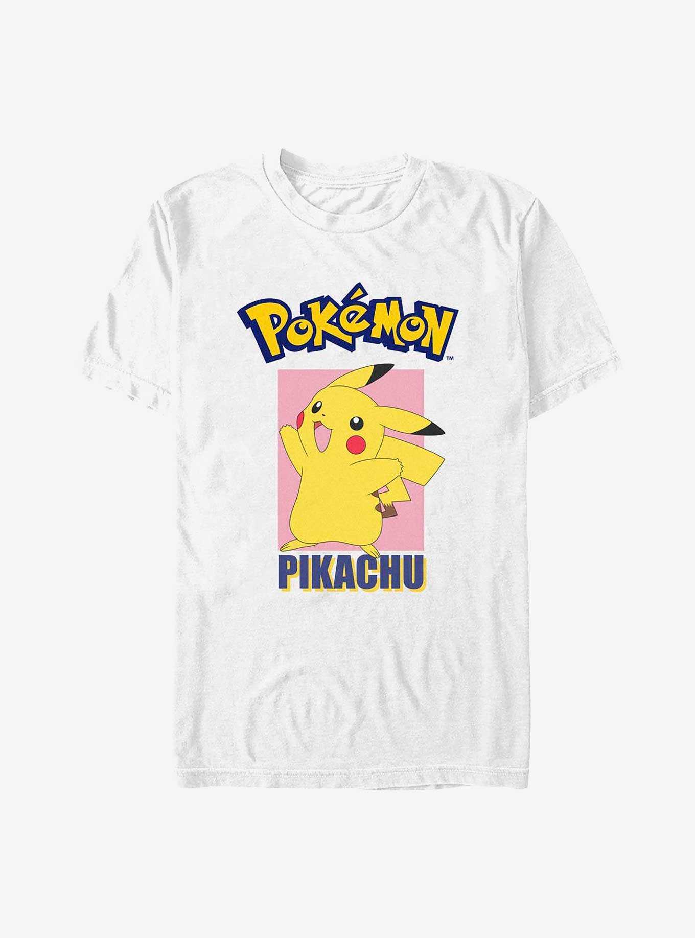 Pokemon Pikachu Logo Poster T-Shirt, , hi-res
