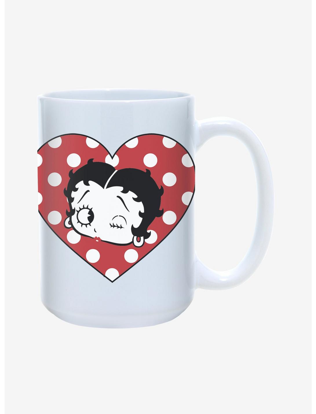 Betty Boop Heart Mug 15oz, , hi-res