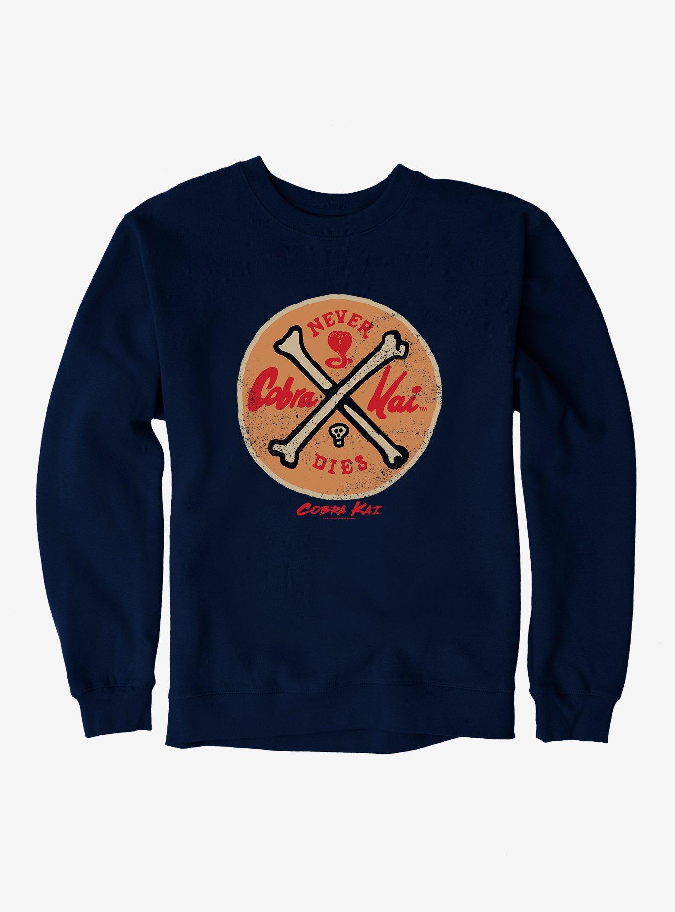 Cobra Kai Never Dies Emblem Sweatshirt, , hi-res