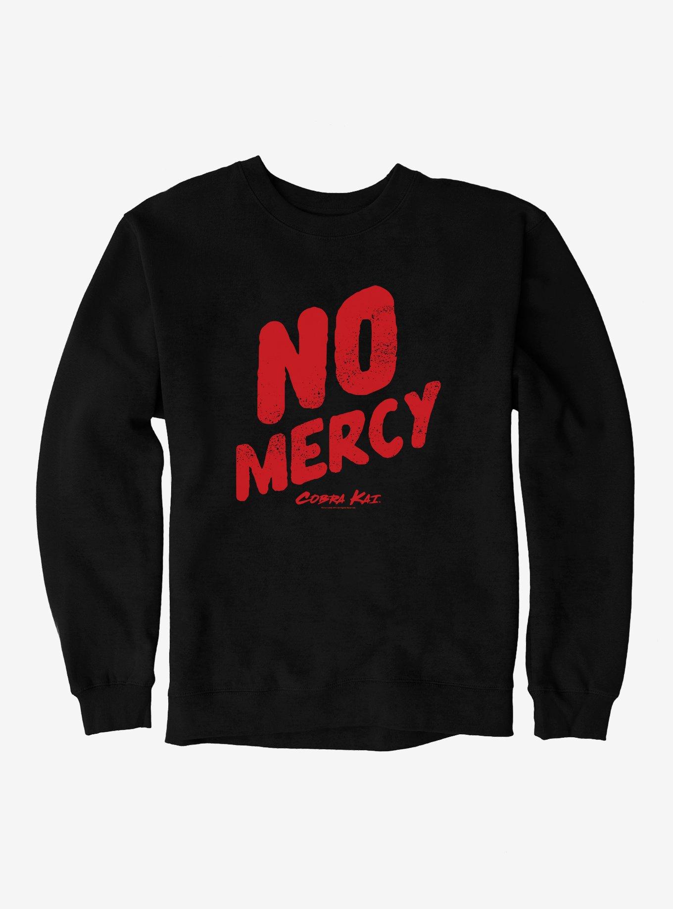 Cobra Kai No Mercy Sweatshirt, BLACK, hi-res