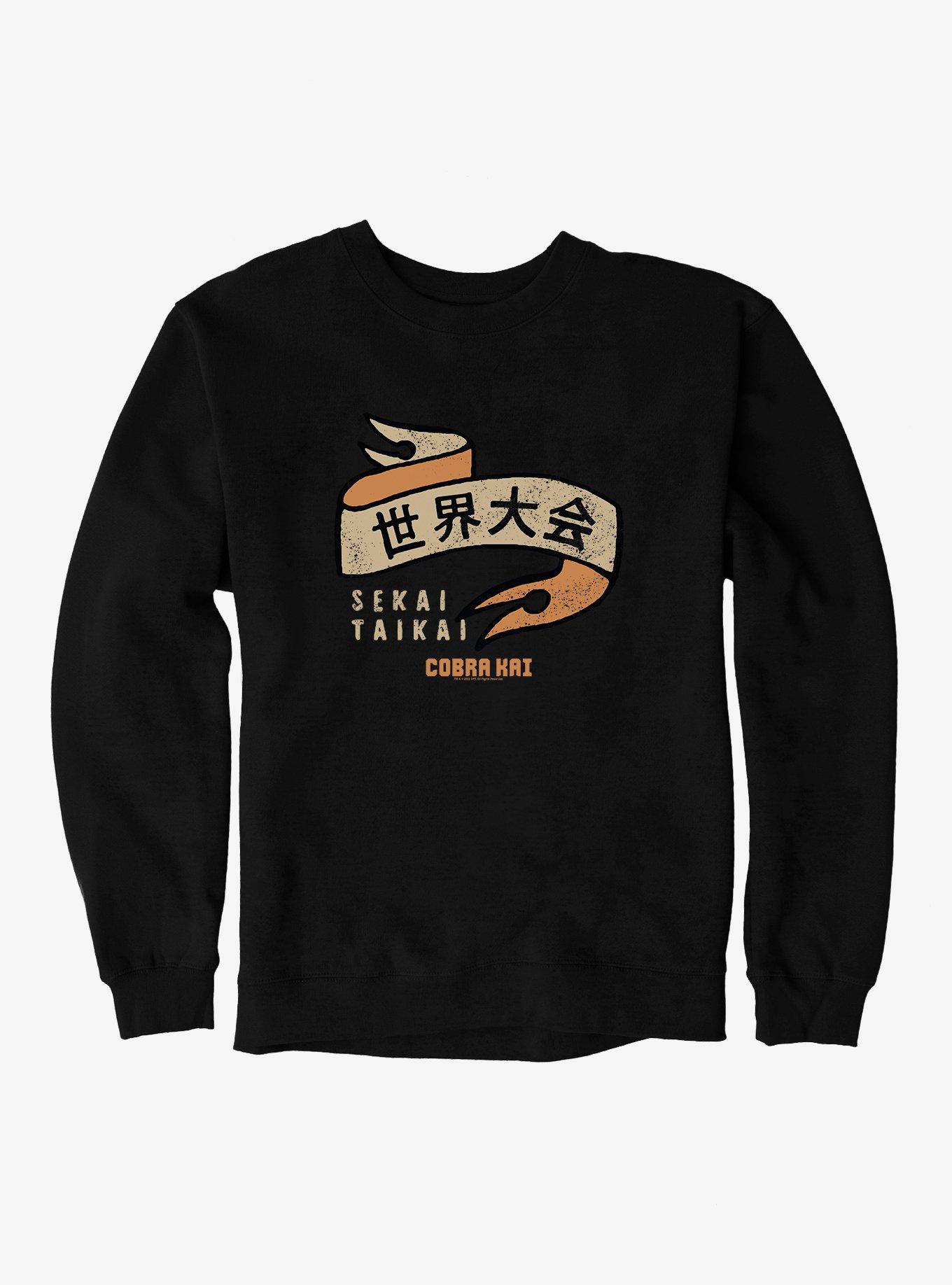 Cobra Kai Sekai Taikai Sweatshirt, BLACK, hi-res