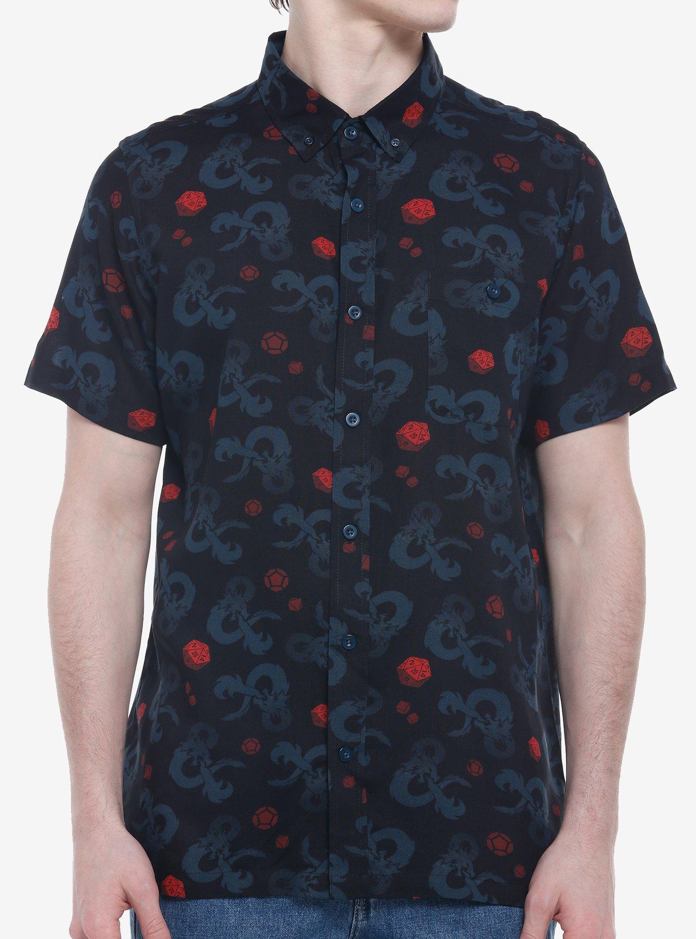 Hot topic 2025 button down shirts