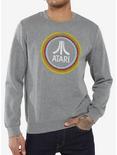 Atari Logo Sweatshirt, GREY, hi-res