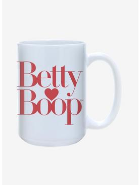 Betty Boop Red Logo Mug 15oz, , hi-res