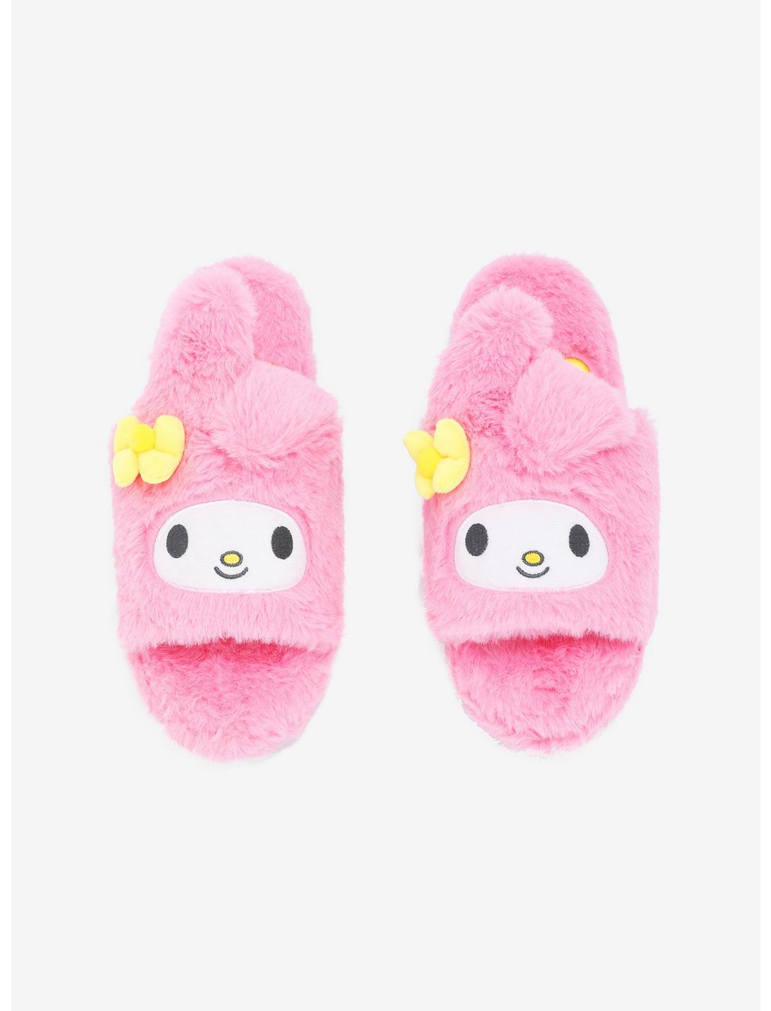 My Melody Fuzzy Slippers, MULTI, hi-res