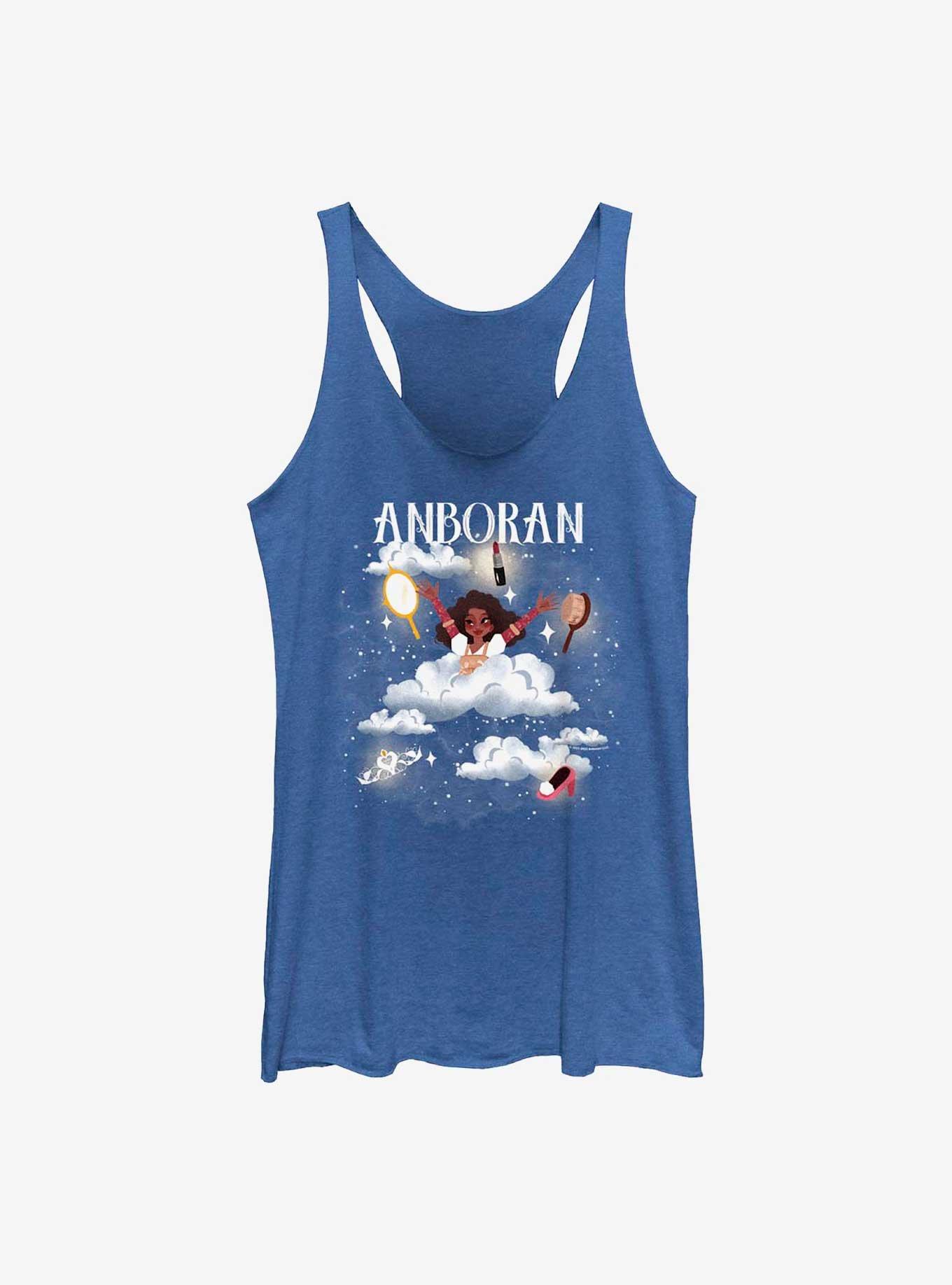 Anboran Beautiful In The Clouds Womens Tank Top, ROY HTR, hi-res