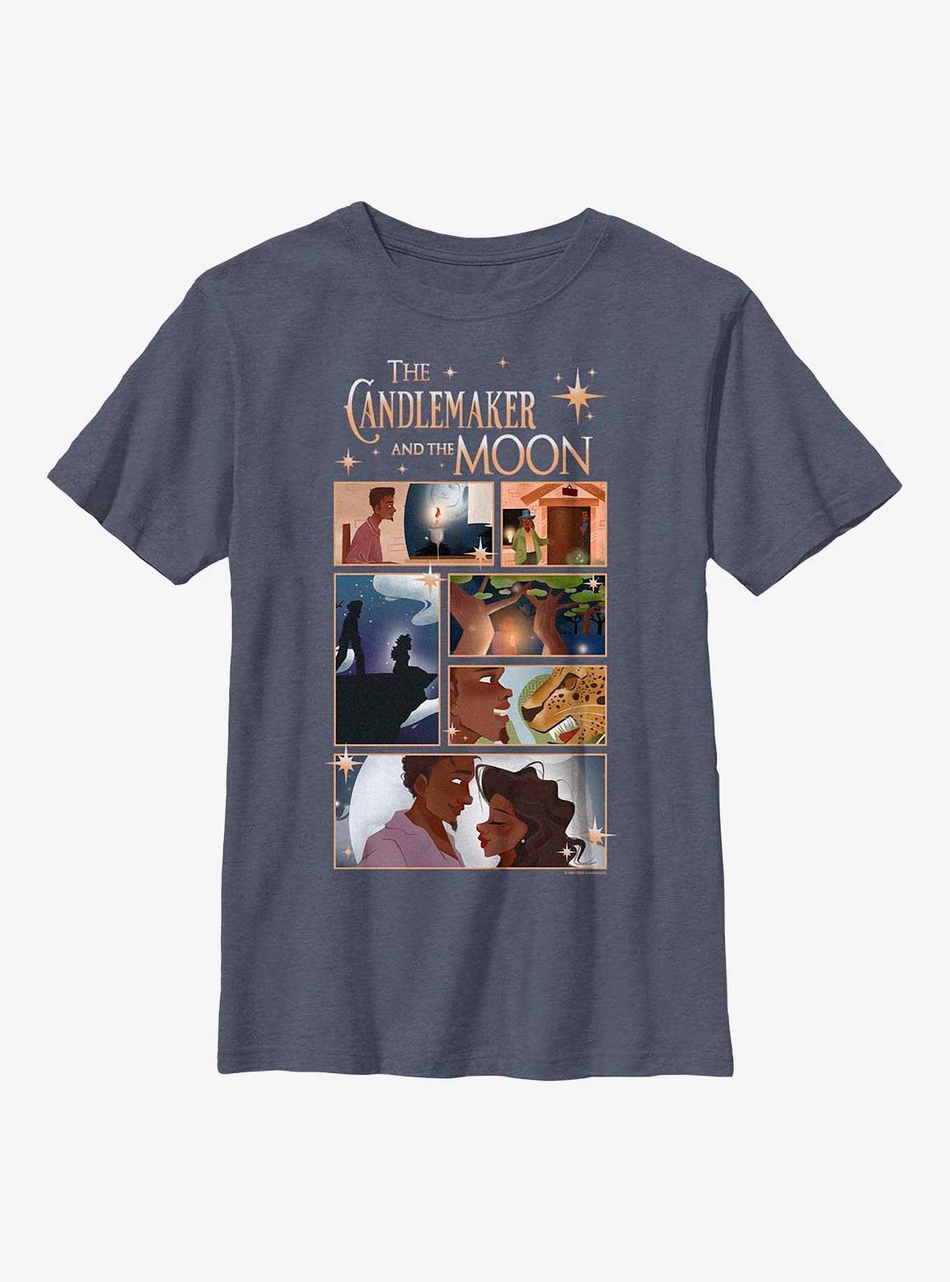 Anboran The Candlemaker and the Moon Collage Youth T-Shirt, , hi-res