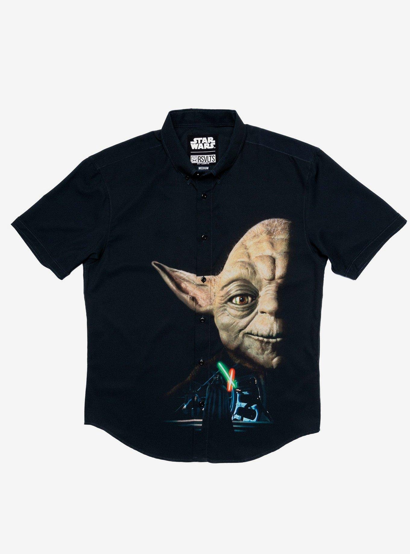 RSVLTS Star Wars Do Or Do Not KUNUFLEX Short Sleeve Shirt, BLACK, hi-res