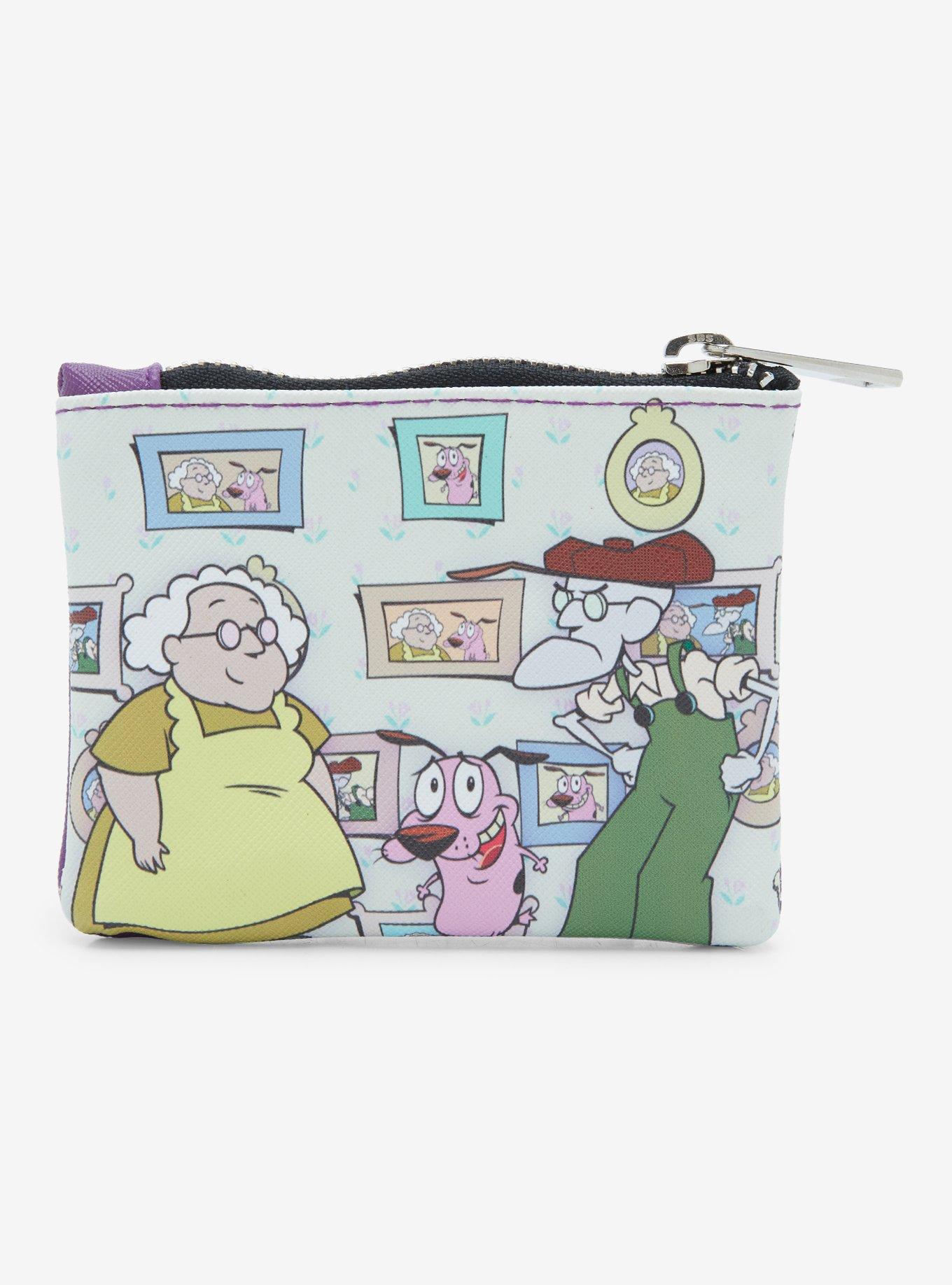 Courage the Cowardly Dog Portrait Coin Purse - BoxLunch Exclusive