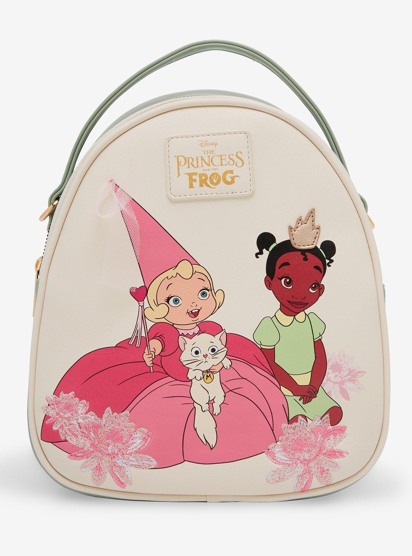 Disney Kids Backpack and Lunchbag Set Pink Princesses