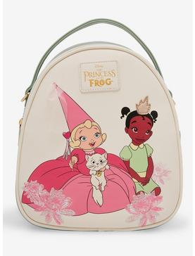 Disney The Princess and the Frog Young Tiana & Charlotte Portrait Mini Backpack - BoxLunch Exclusive, , hi-res
