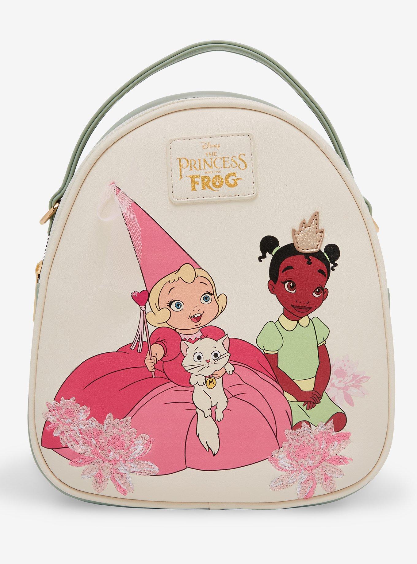 Disney The Princess and the Frog Young Tiana & Charlotte Portrait Mini Backpack - BoxLunch Exclusive, , hi-res