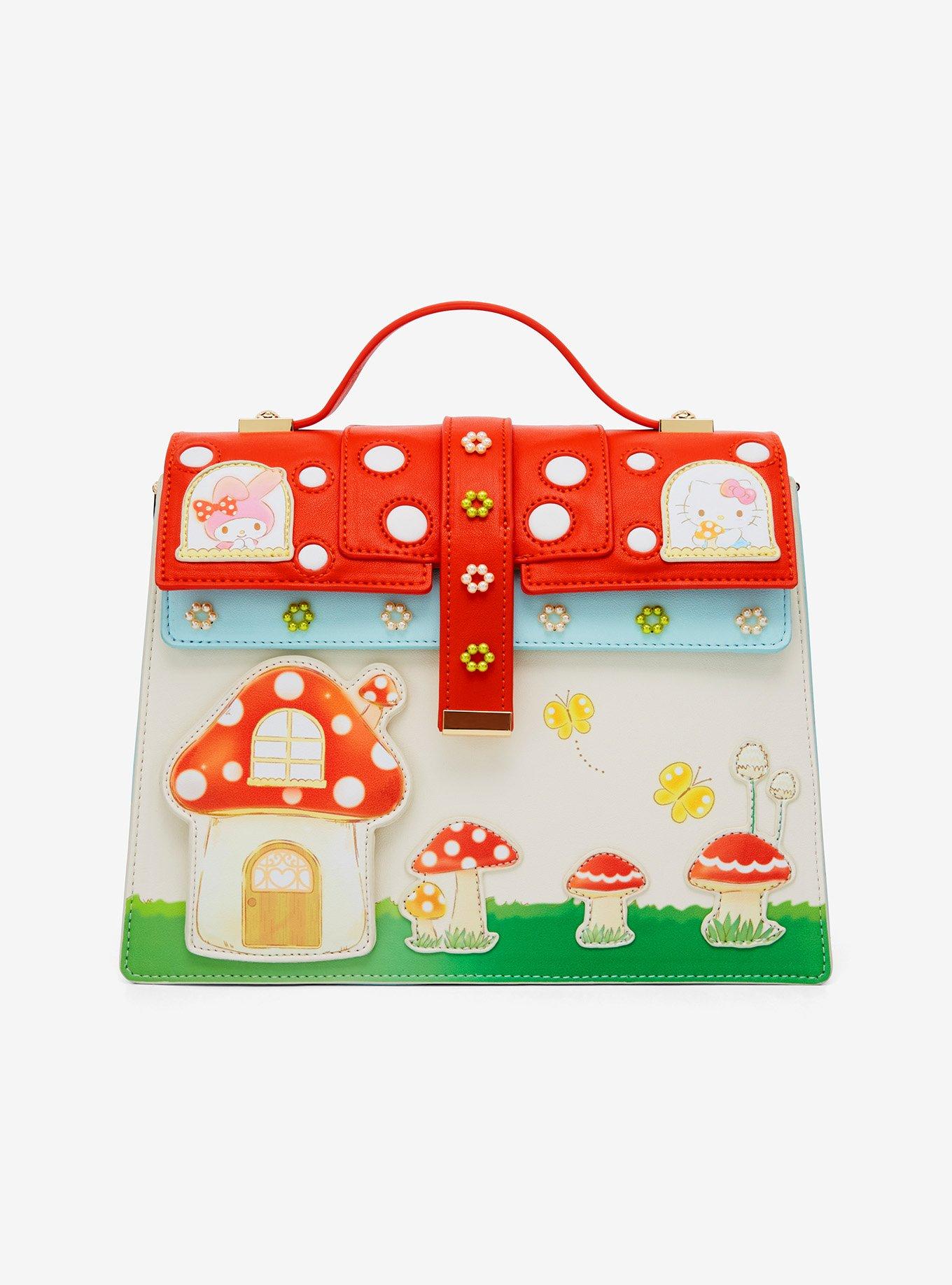 Sanrio Hello Kitty & Friends Mushroom House Crossbody Bag - BoxLunch Exclusive, , hi-res