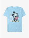 Disney Mickey Mouse Charcoal Mickey T-Shirt, LT BLUE, hi-res