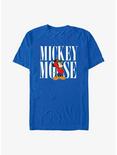 Disney Mickey Mouse Streetwear Mouse T-Shirt, ROYAL, hi-res
