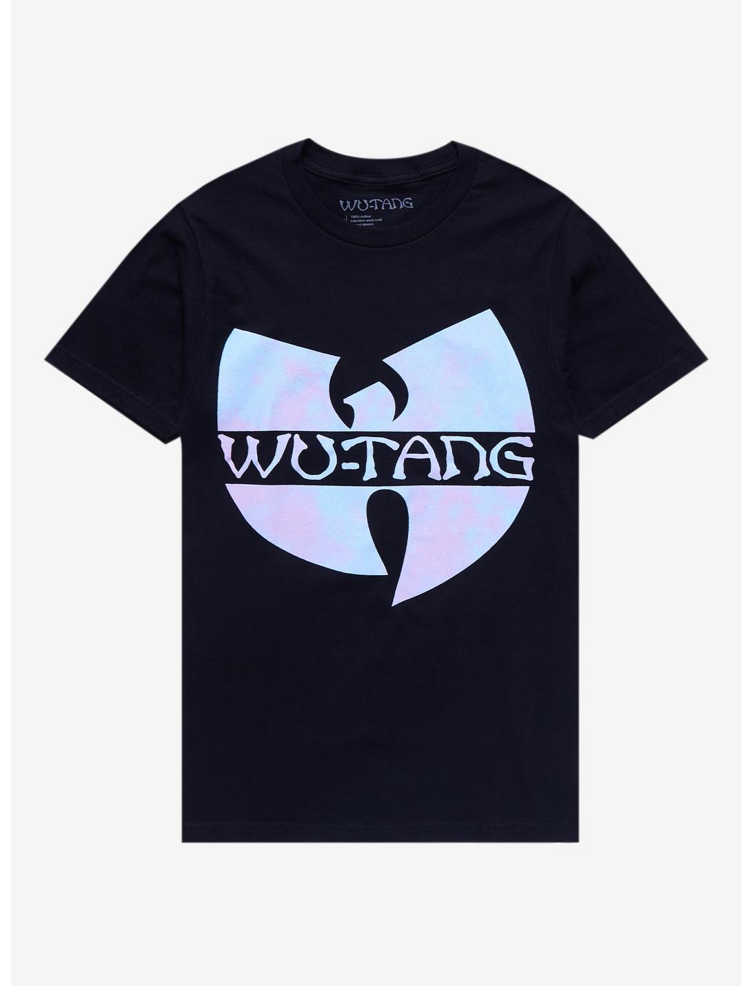 Wu-Tang Clan Pastel Logo Boyfriend Fit Girls T-Shirt, BLACK, hi-res
