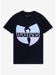 Wu-Tang Clan Pastel Logo Boyfriend Fit Girls T-Shirt, BLACK, hi-res