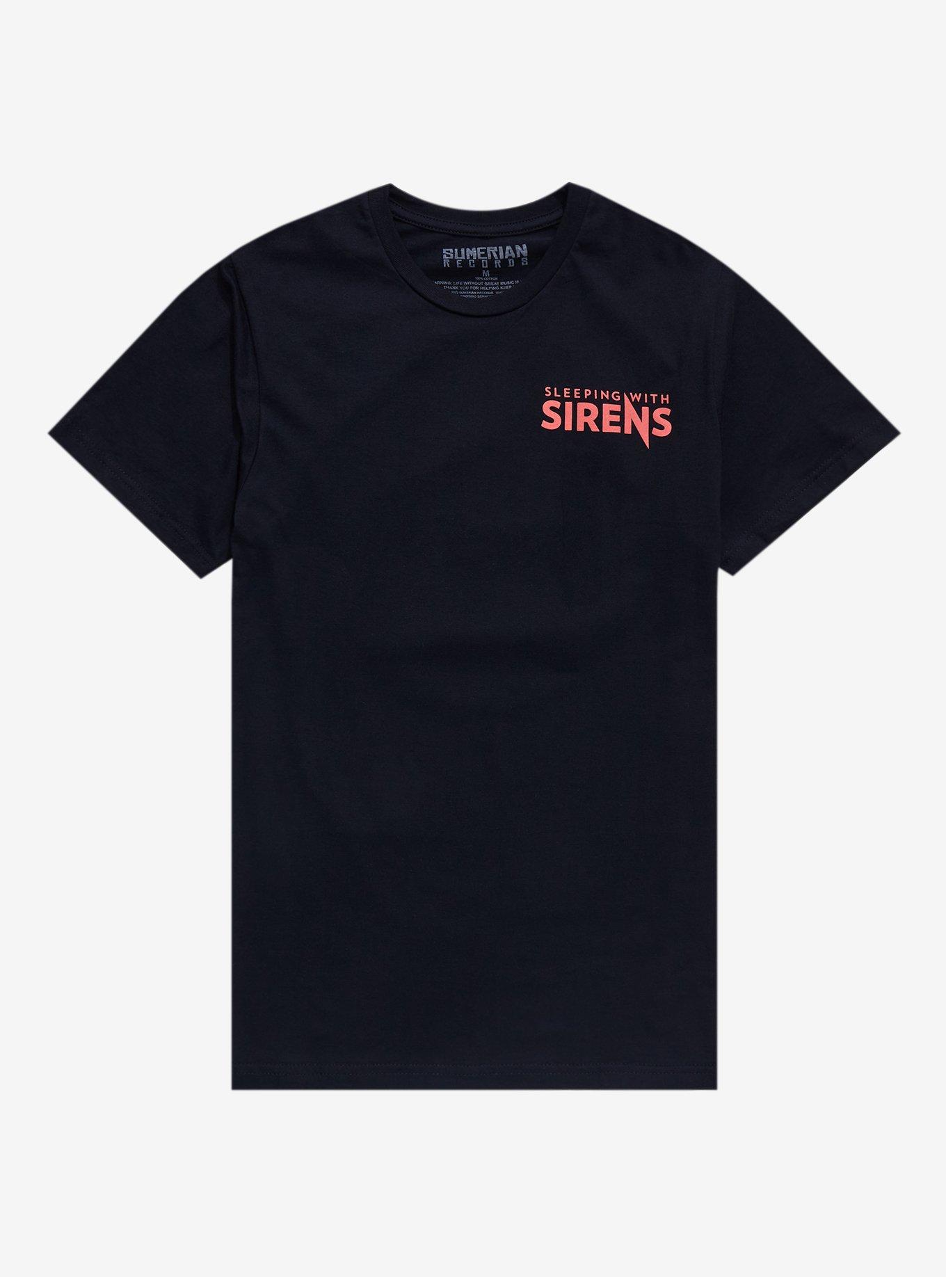 Sleeping With Sirens Bear Boyfriend Fit Girls T-Shirt, , hi-res