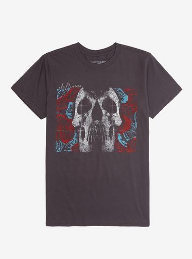 Vintage DEFTONES Skull Roses Self Titled Album T-shirt Band MENS