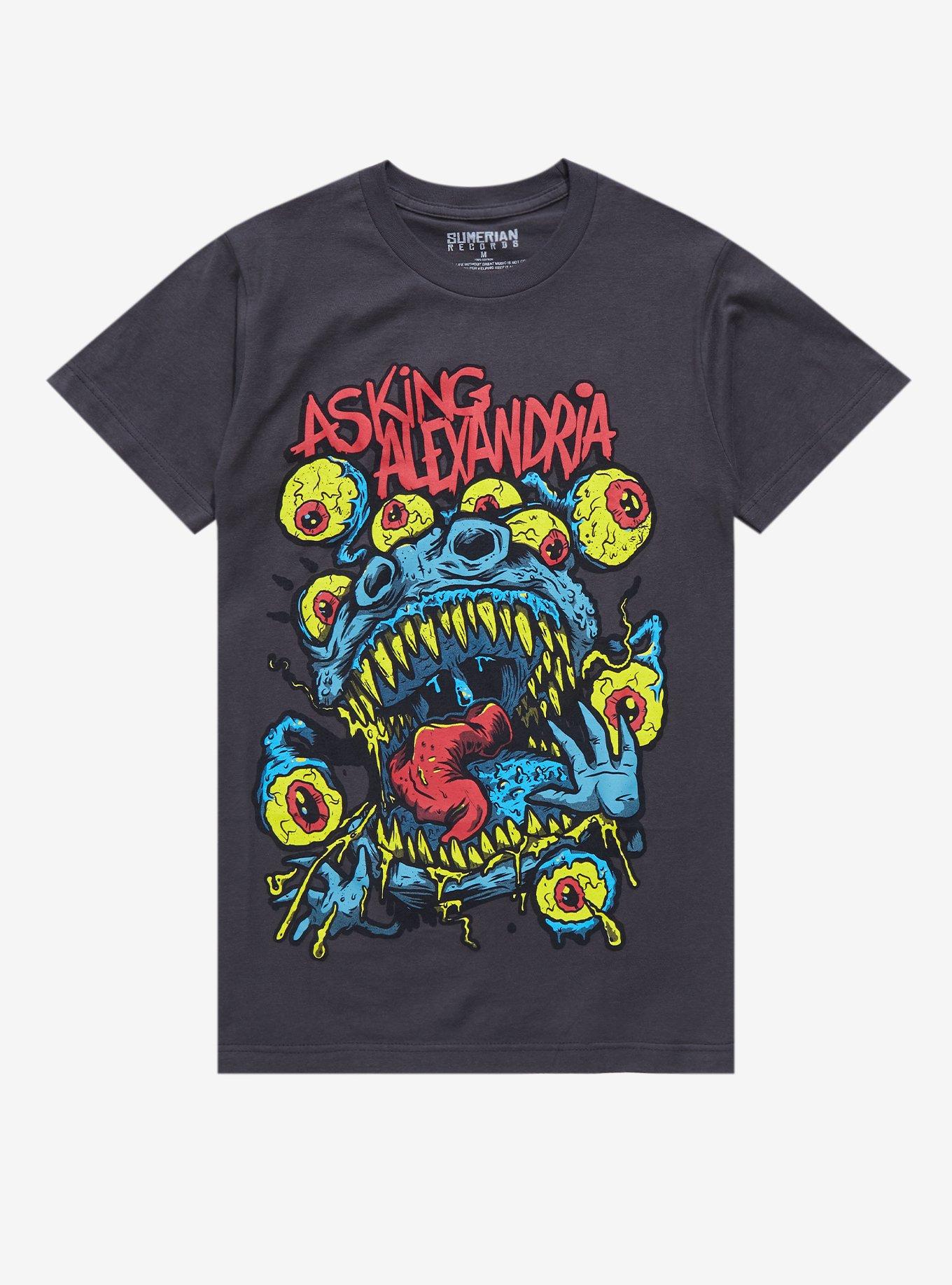 Asking Alexandria Monster Boyfriend Fit Girls T-Shirt | Hot Topic