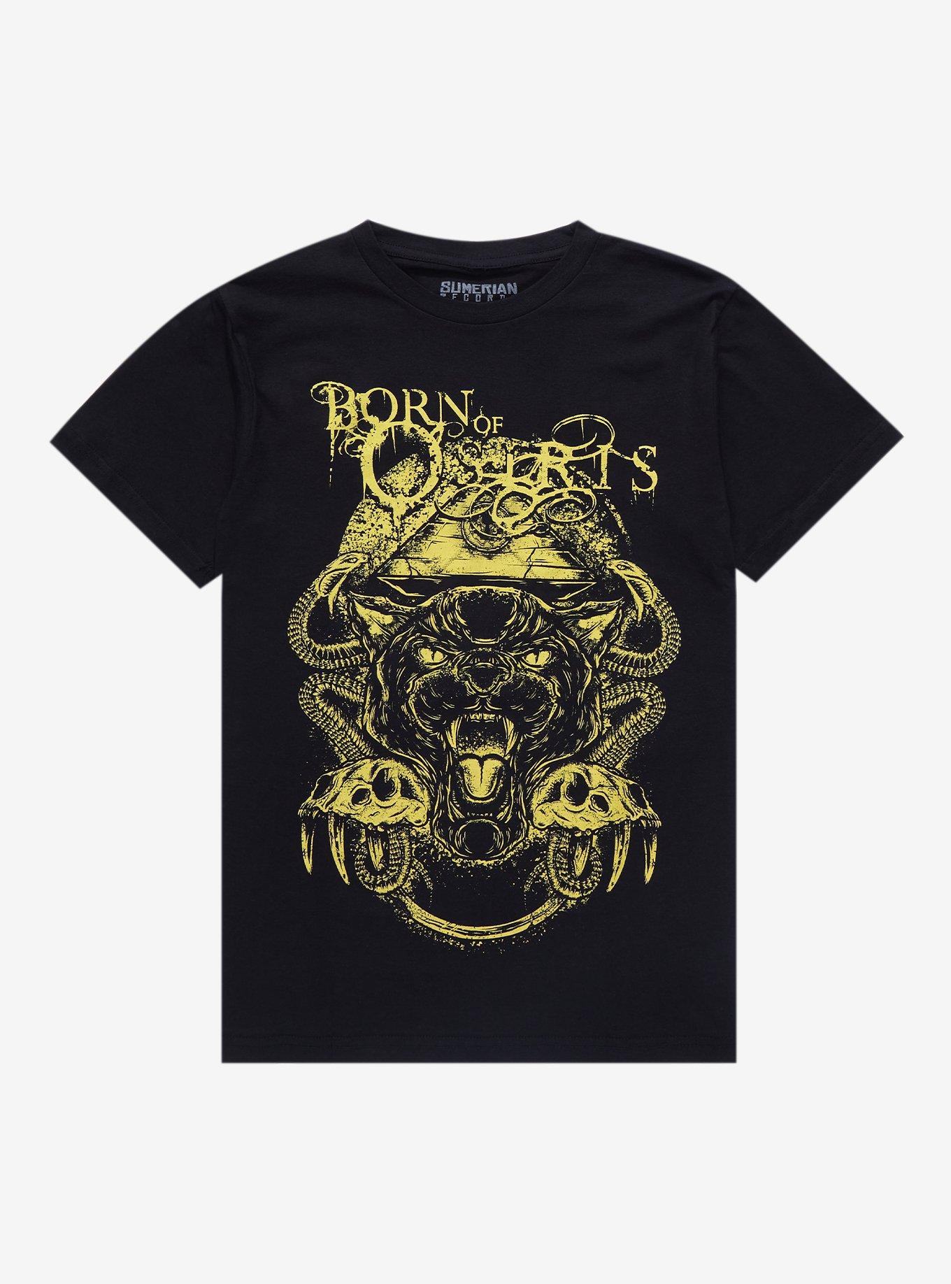 Born Of Osiris Fangs Boyfriend Fit Girls T Shirt Hot Topic