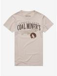 Loretta Lynn Coal Miner's Daughter Boyfriend Fit Girls T-Shirt, TANBEIGE, hi-res