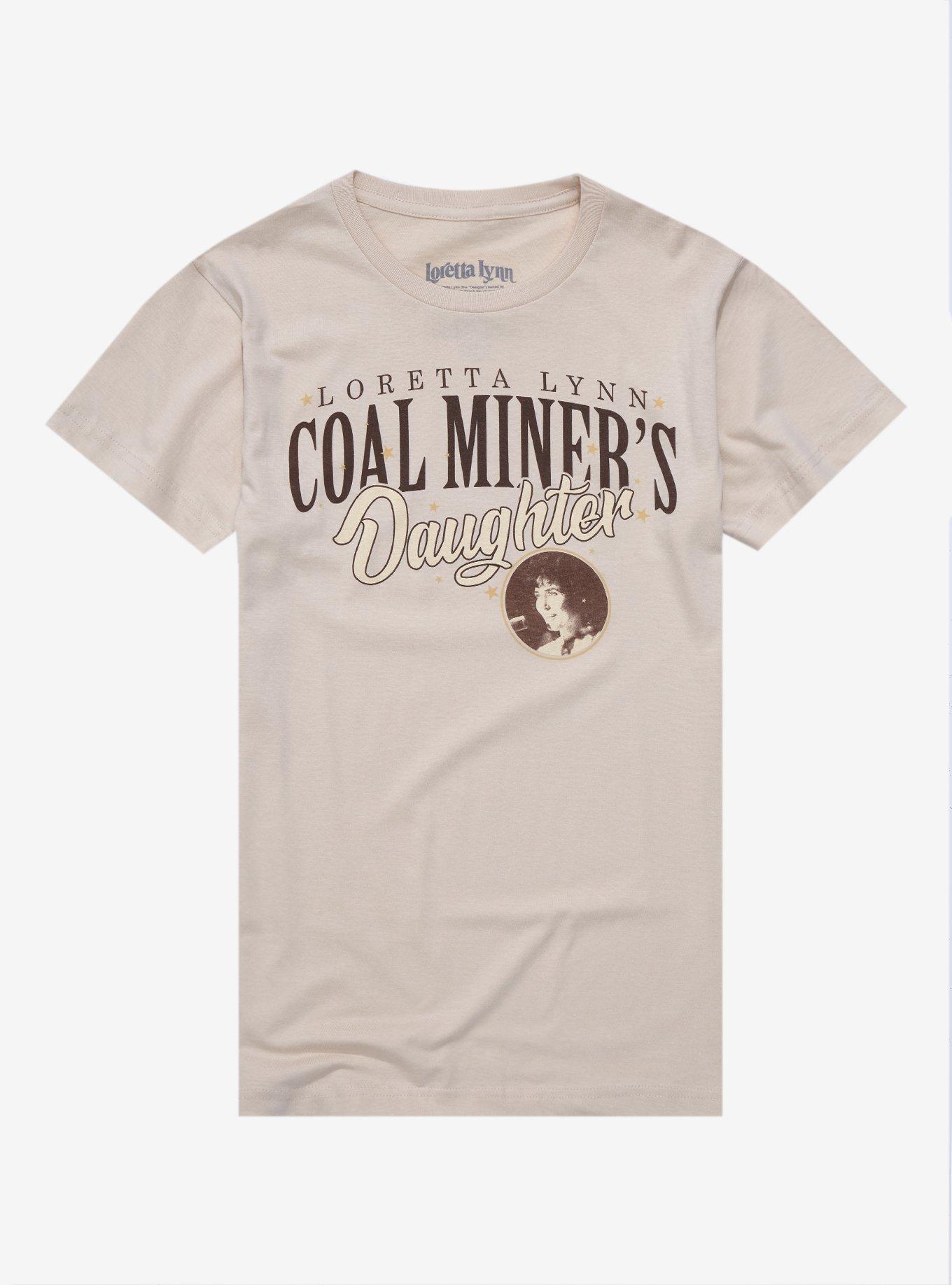 Loretta Lynn Coal Miner's Daughter Boyfriend Fit Girls T-Shirt, , hi-res