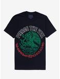 Pierce The Veil Eagle Boyfriend Fit Girls T-Shirt, BLACK, hi-res