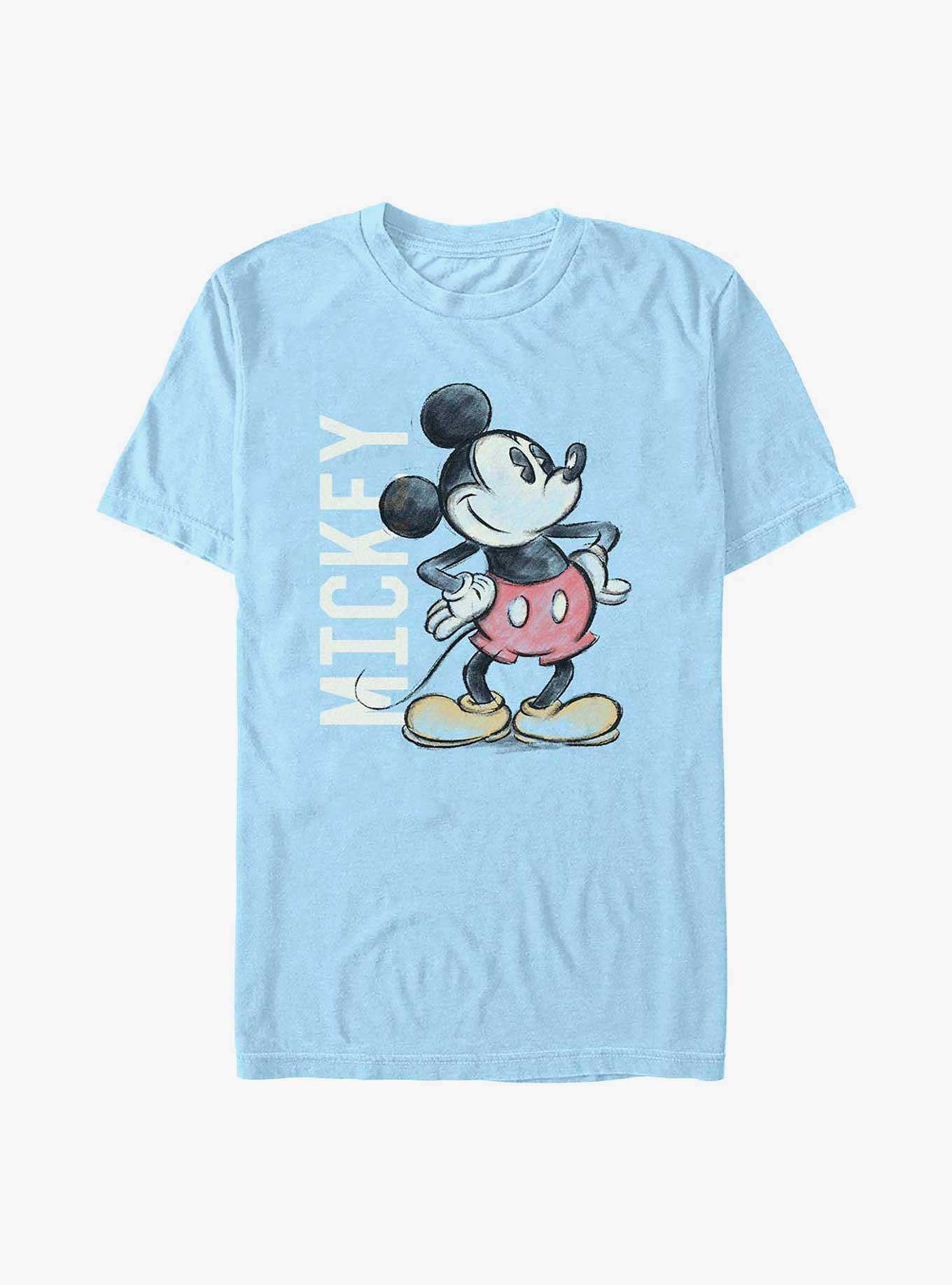 Disney Mickey Mouse Charcoal Mickey T-Shirt, , hi-res